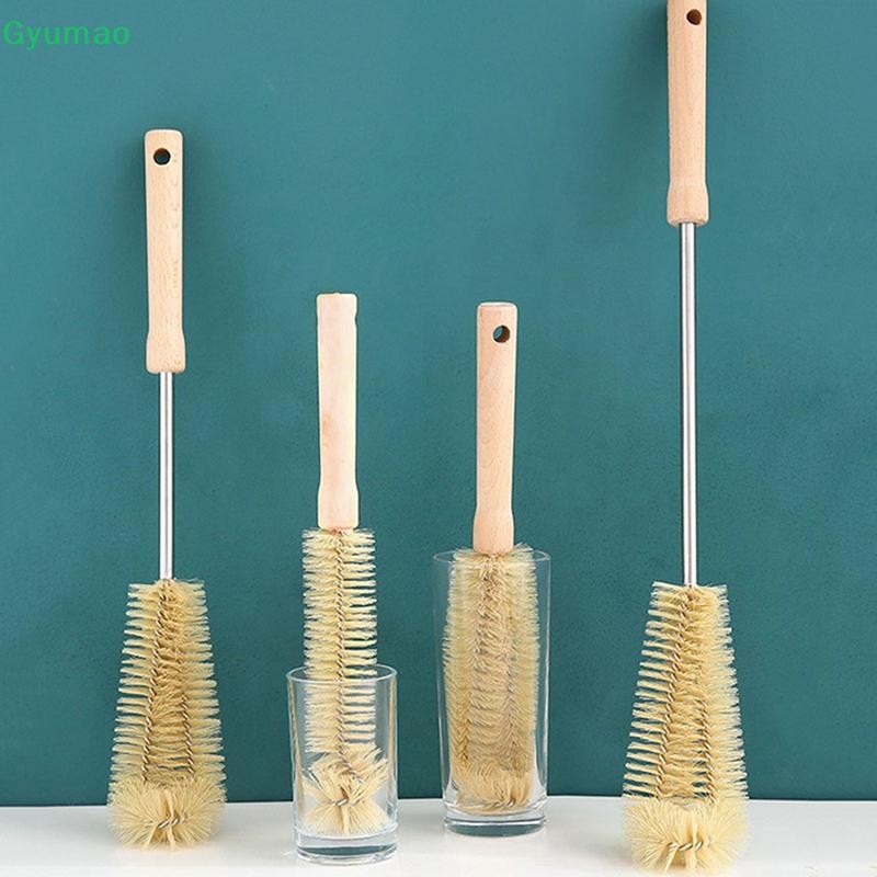 [Gyu] Handle Bottle Cup Brush แปรงทําความสะอาดขวดแก้ว อุปกรณ์ครัว TH
