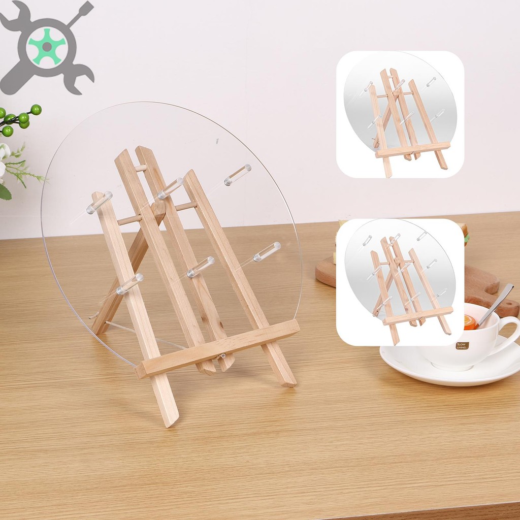 6/9 หลุม Donut ขาตั้งจอแสดงผลอะคริลิค Donut Wall Display Stand Reusable Donut Wall Mount Clear Donut