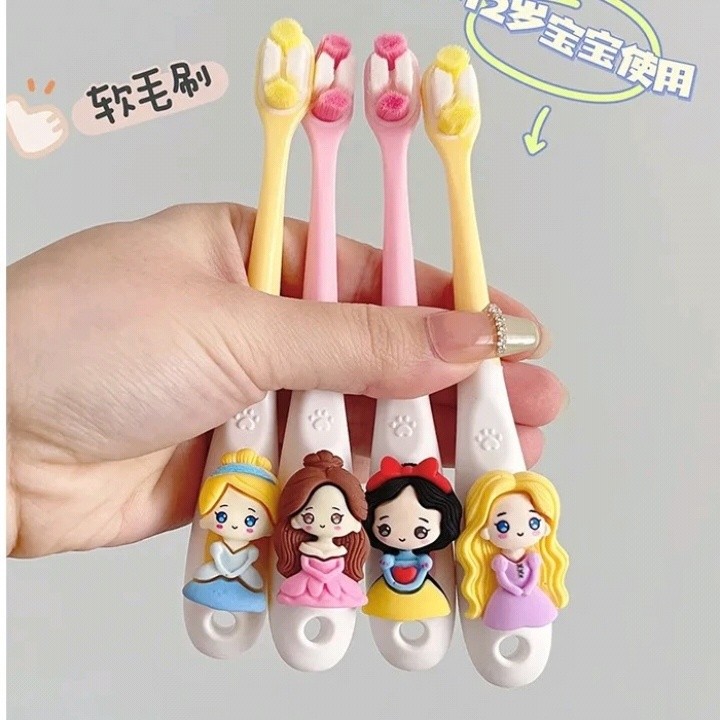 Sanrio Cartoon CUTE นักเรียนประถมแปรงสีฟันขนนุ่มอายุ2-3-5ปี6-12ปีแปรงสีฟัน10.28