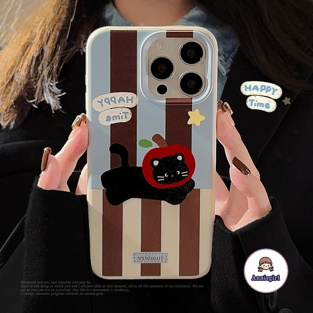 แฟชั่นลายแมวน่ารักซิลิโคนเคสโทรศัพท์สําหรับiphone 15 14 16 Pro Max 16plus 12 13 Promax Dropทนนุ่มโทรศัพท์ปกหลัง