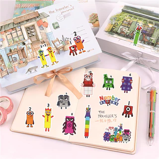 100ชิ้น/เซ็ต ❉ สติ๊กเกอร์ Numberblocks ❉ สติ๊กเกอร์ DIY Fashion Doodle Decals