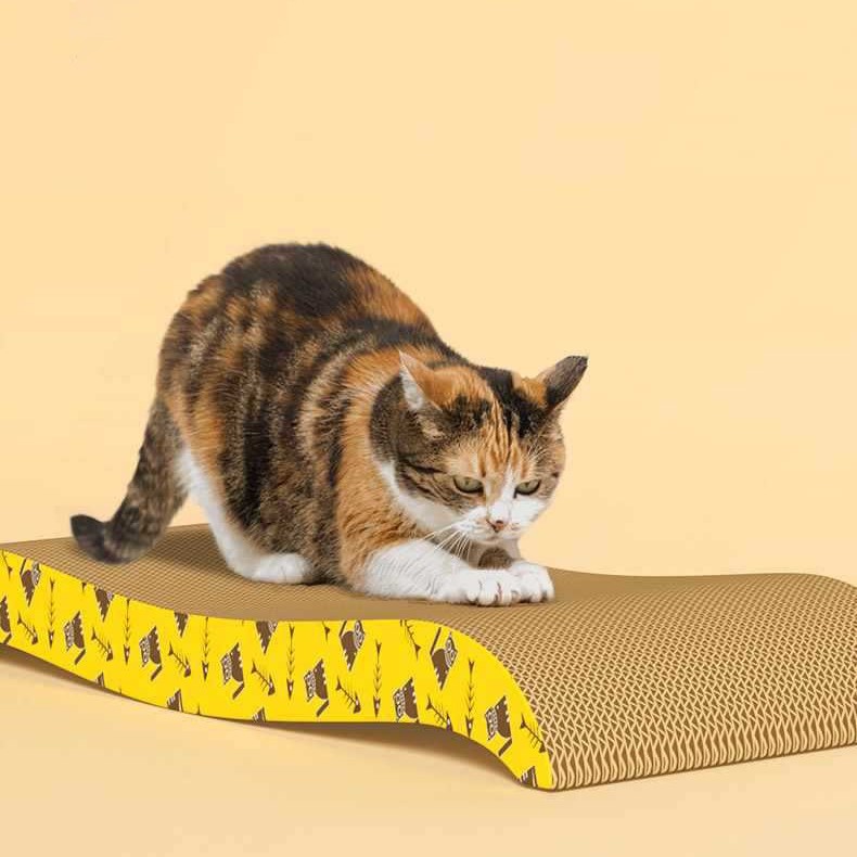 below99 โซฟาแมว ขนาดพกพา ที่ฝนเล็บแมว โซฟาลับเล็บแมว Sofa Cat กระดาษลูกฟูกลับเล็บ C-SOFA