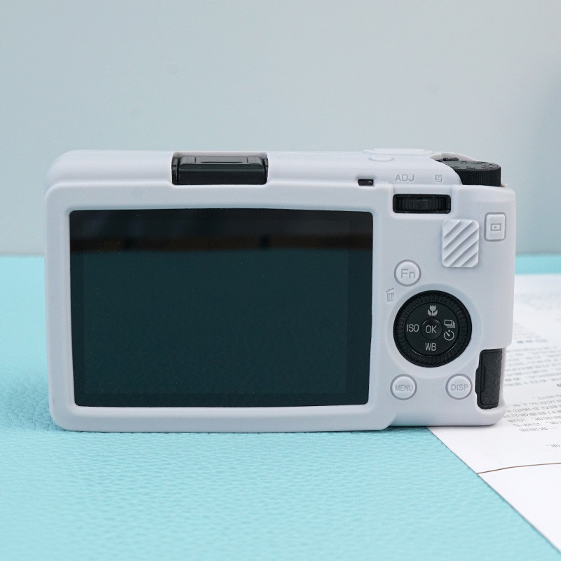 นุ่มกล้องซิลิโคนกระเป๋าสําหรับ Ricoh GR3 GR3X ฝาครอบฝุ่น Anti Drop ป้องกันปลอกเลนส์หมวก