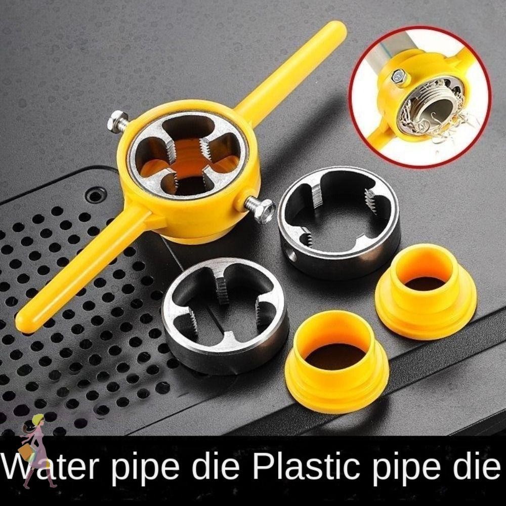 เครื่องมือต๊าปเกลียวท่อ YGBG, เครื่องต๊าปเกลียวท่อ PVC NPT, เครื่องมือมือประปาคู่มือ 1/2 นิ้ว 3/4 นิ้ว 1 นิ้วต๊าปเกลียวท่อตาย