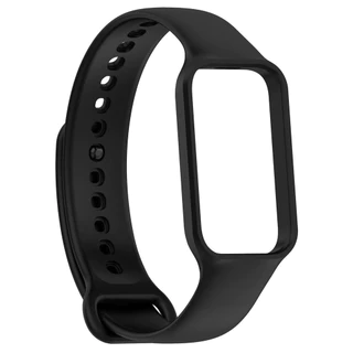 สายซิลิโคนกีฬา สำหรับ for Mi Band 8 Active Xiaomi Smart Band 8 Active นาฬิกาสมาร์ท Redmi Band 2 สายยาง