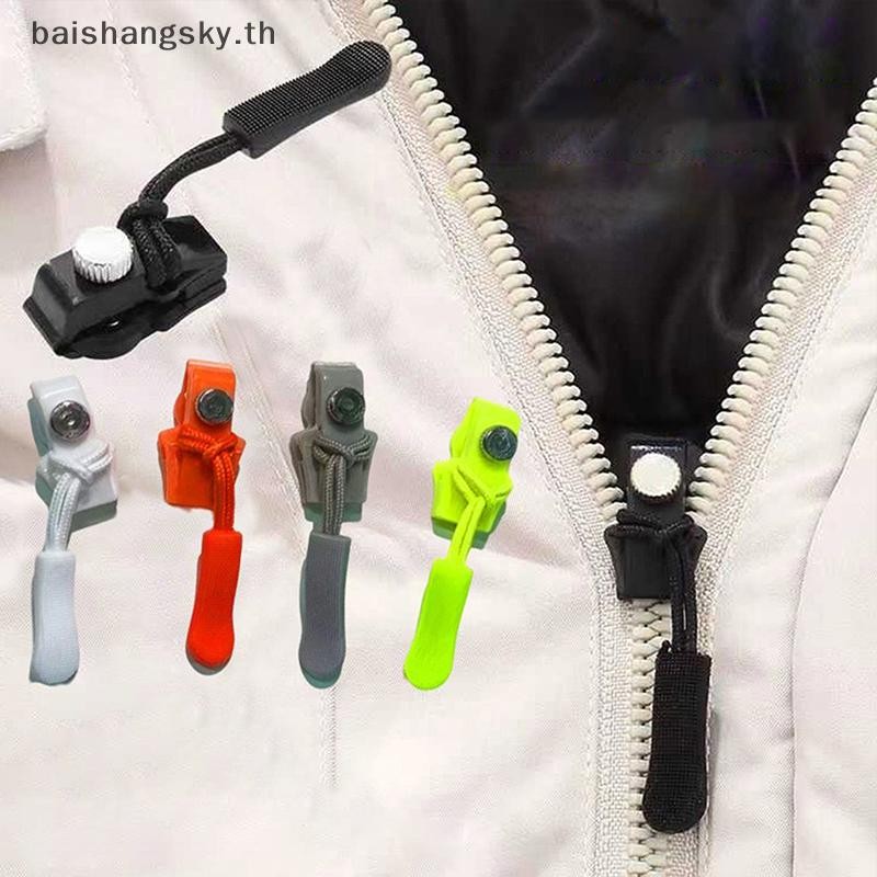 Byth ซิปซ่อมเปลี่ยน Universal Instant Zipper ซ่อมซิปเลื่อนฟันกู้ภัยซิปหัว 3 ขนาดที่แตกต่างกัน byth
