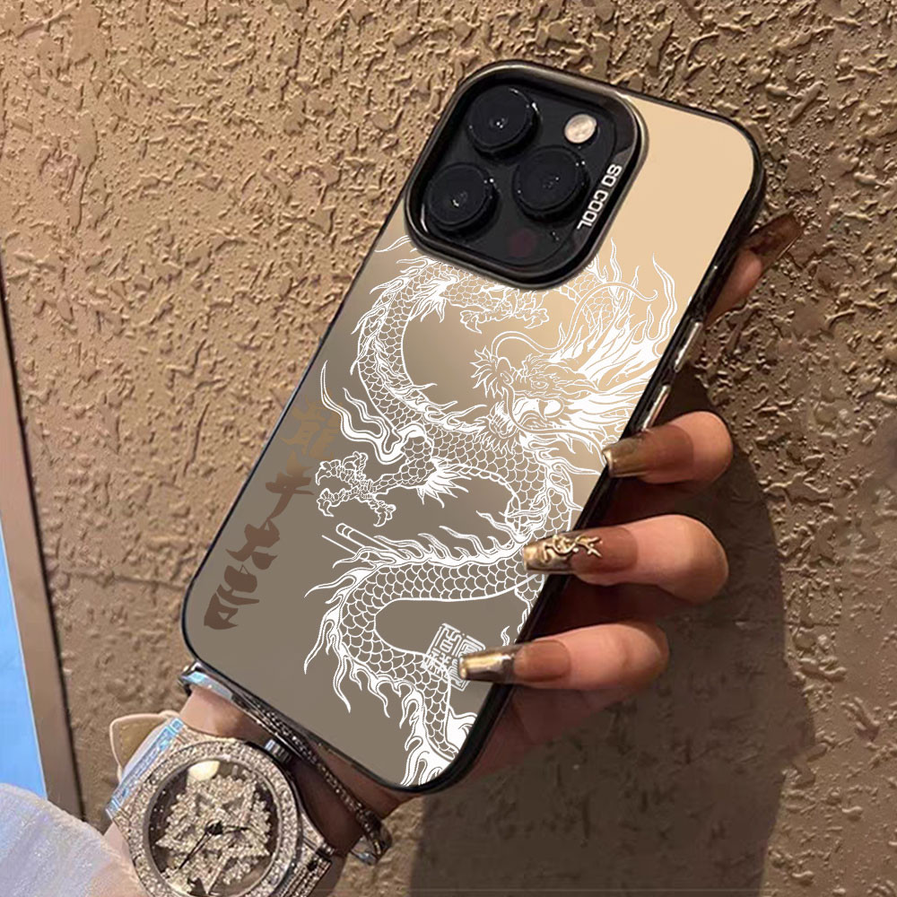 เคสมังกรหรูหราสําหรับrealme C65 4G/C67 /C61/C63/C55/C21Y/C25Y/C25S/C55 ฝาครอบกันกระแทกRealme 12 Lite