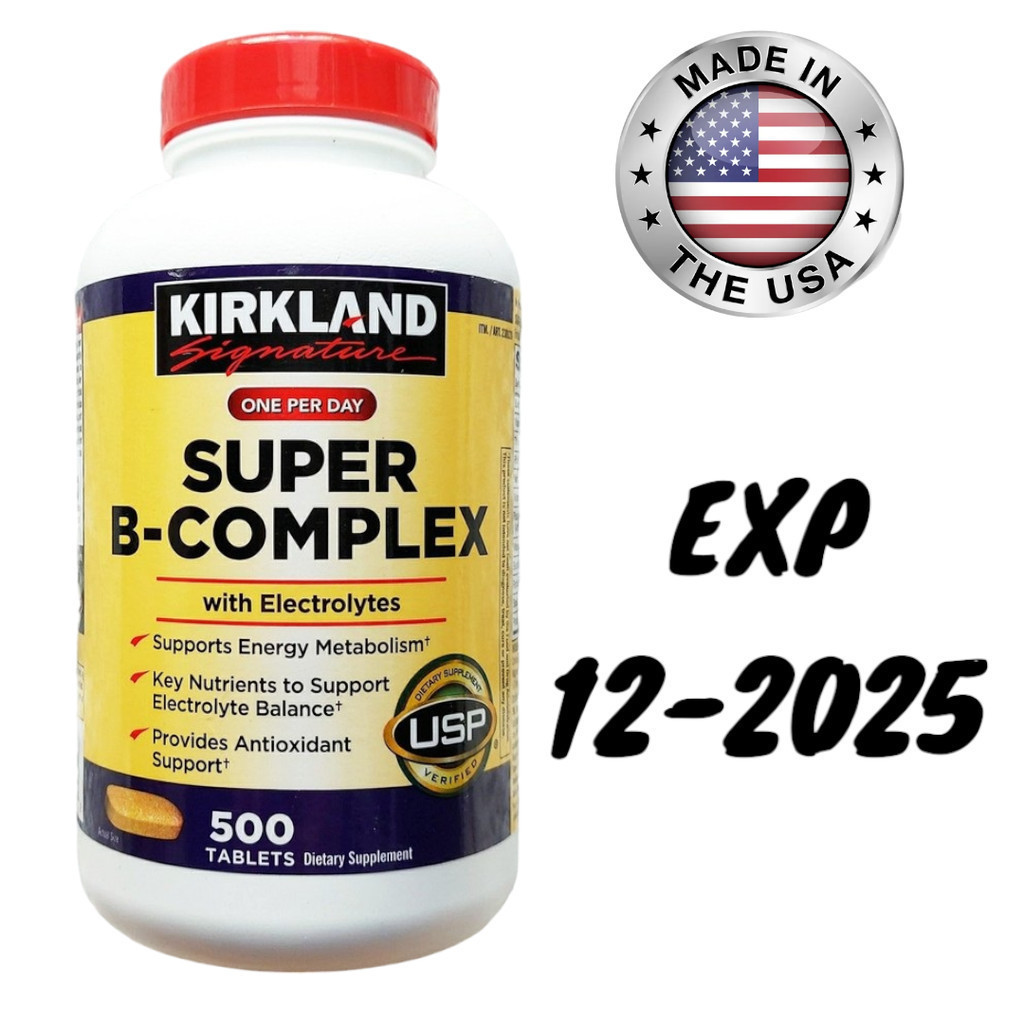 Kirkland Super B-Complex 500 TabletS.