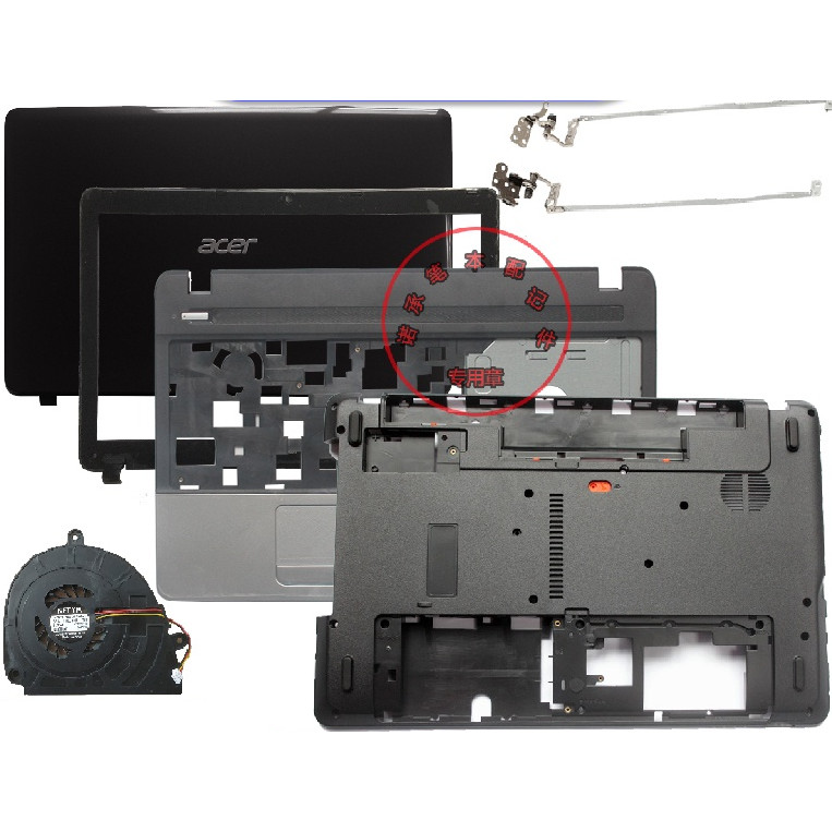 เคสหน้าจอด้านล่างสำหรับ Acer E1-571 E1-571G E1-531 a b c d E1-521