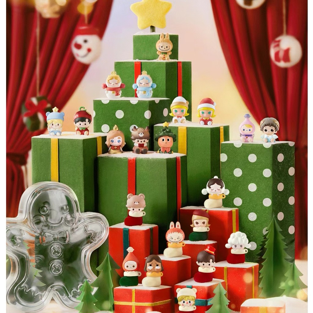 รูปถั่วจิ๋วปาร์ตี้คริสต์มาส POPBEAN