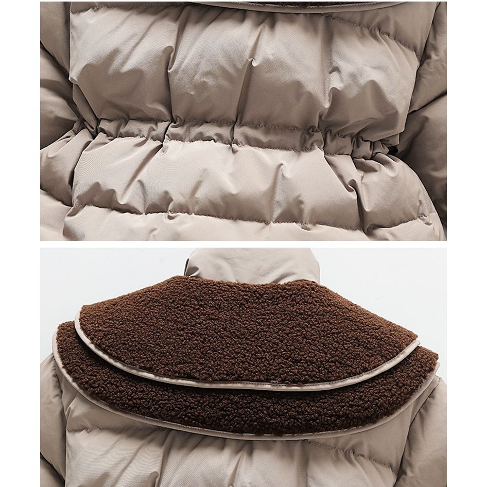 ฤดูหนาวใหม่ - เด็กหญิงผ้าฝ้ายเสื้อผ้าเด็กสบาย ๆ เสื้อโค้ทที่อบอุ่นหนา - รูปที่ 6