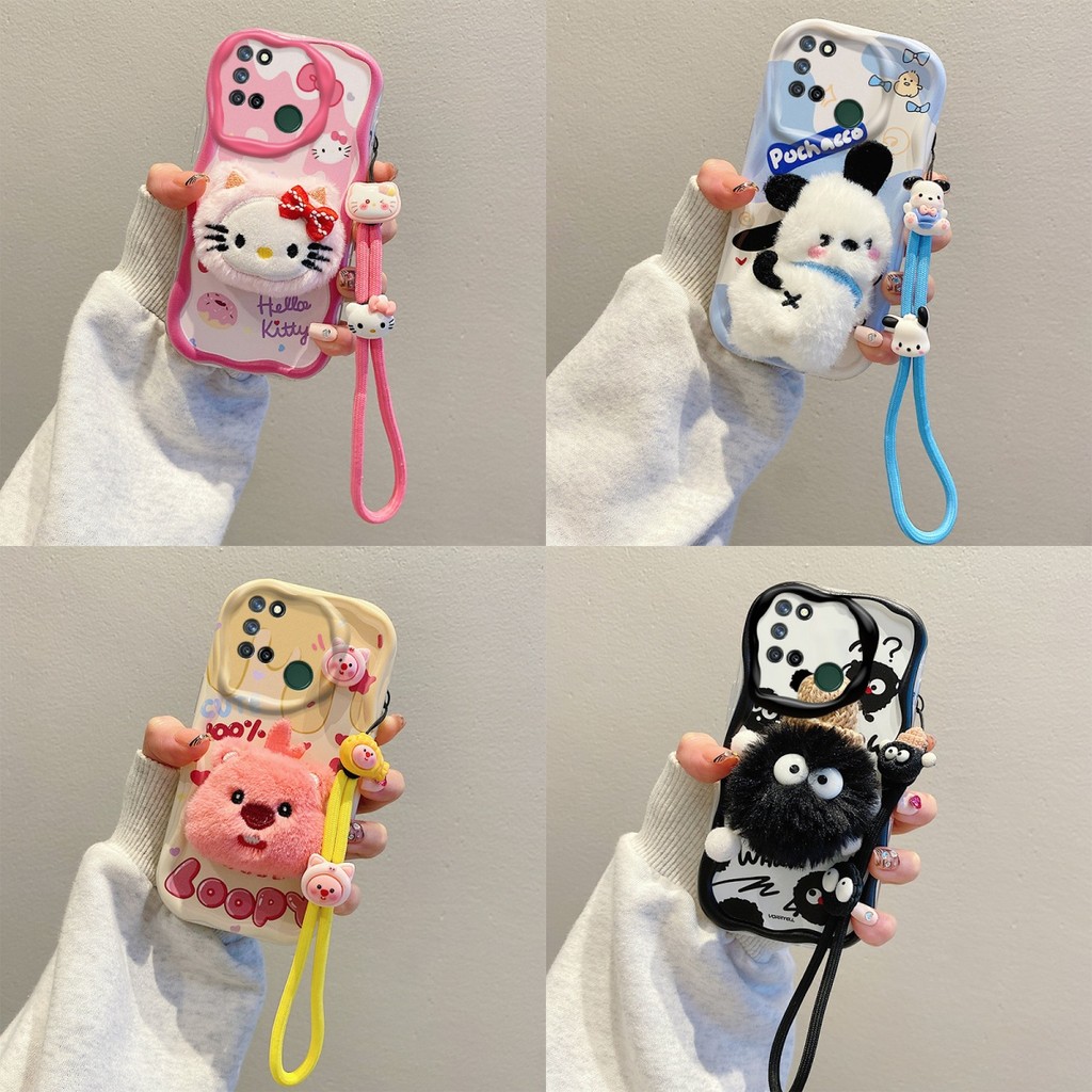 เคส realme 7i Realme C17 การ์ตูนการ์ตูนตุ๊กตาของเล่น Cartoon TPUซิลิโคนอ่อนนุ่มเคสโทรศัพท์PQGGZ
