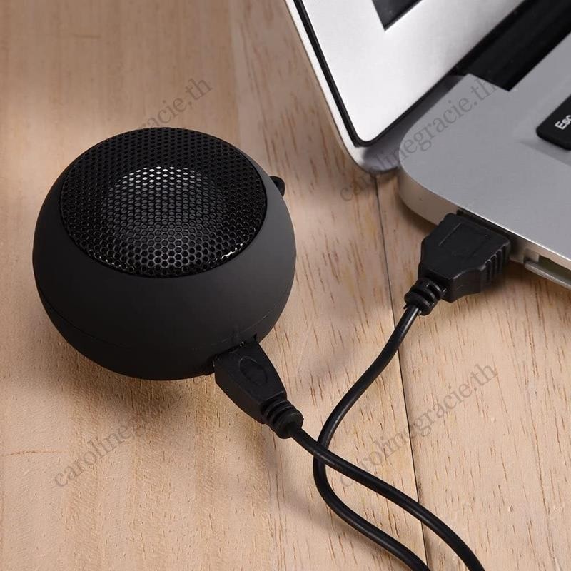 มินิแบบพกพาเดินทางลําโพงเสียงดังพร้อมสายสัญญาณเสียง 3.5 มม. แรงดันไฟฟ้าต่ําแบตเตอรี่ในตัวลําโพงหดสําหรับ