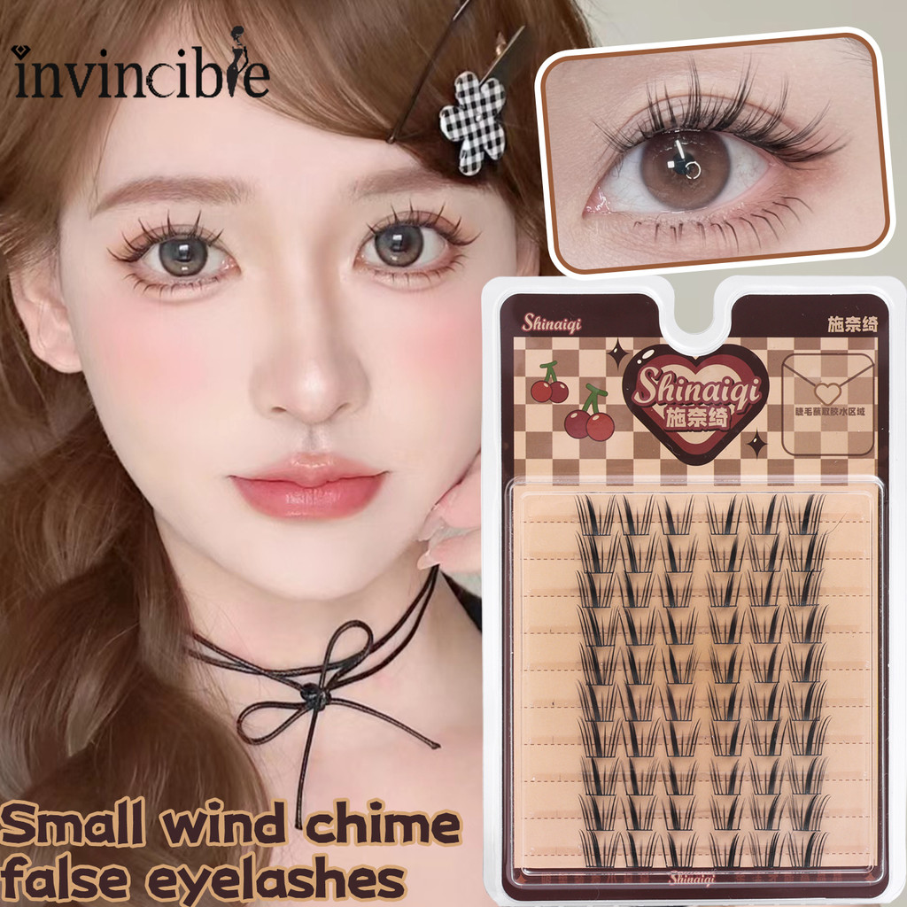 ขนตาปลอมแบบไร้กาวแบบใช้ซ้ําได้ - กาวในตัวการ์ตูนธรรมชาติหนาขนตายาวขยาย - ขยายเครื่องมือความงามตา