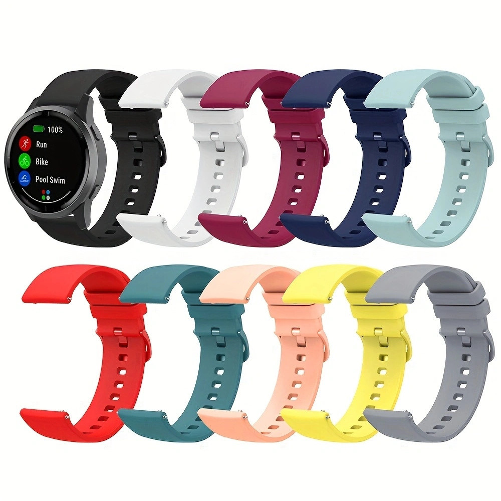 สายนาฬิกานุ่ม 18mm 20mm 22mm สําหรับ Samsung Galaxy Watch Active 2, Watch 3 45mm 42mm, Gear S3, Amazfit Bip, Watch 5 4 3, GT2-3 Pro, Sport Brac