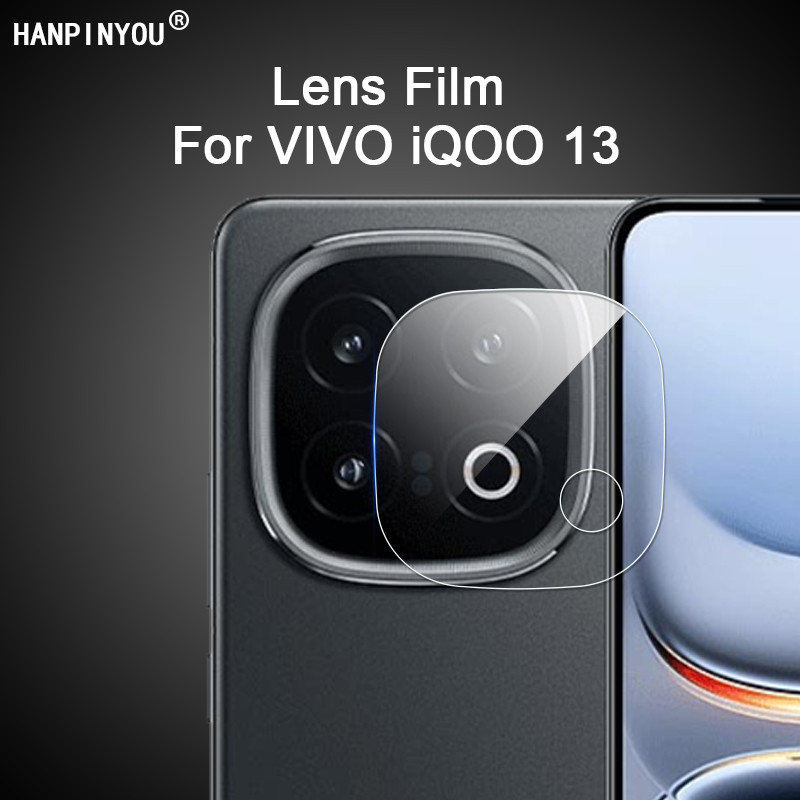 ตัวป้องกันเลนส์สําหรับ VIVO iQOO 13 Clear Ultra Slim ฝาหลังกล้องฟิล์มนุ่ม - ไม่ใช่กระจกนิรภัย