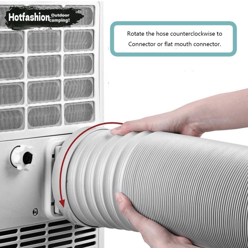 อุปกรณ์ท่อต่อขยายท่อไอเสียสําหรับเครื่องปรับอากาศเคลื่อนที่ (150mmx2m) - รูปที่ 3