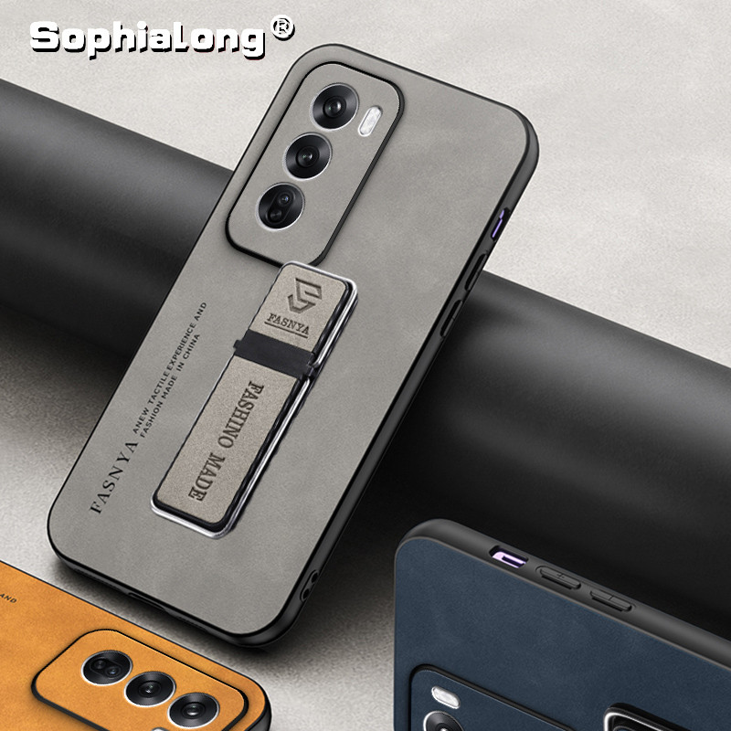 เคสสําหรับ VIVO Y19S Pro Y29 V2420 V2419 หรูหราหนัง PC ฝาหลังพร้อมขาตั้งวงเล็บ