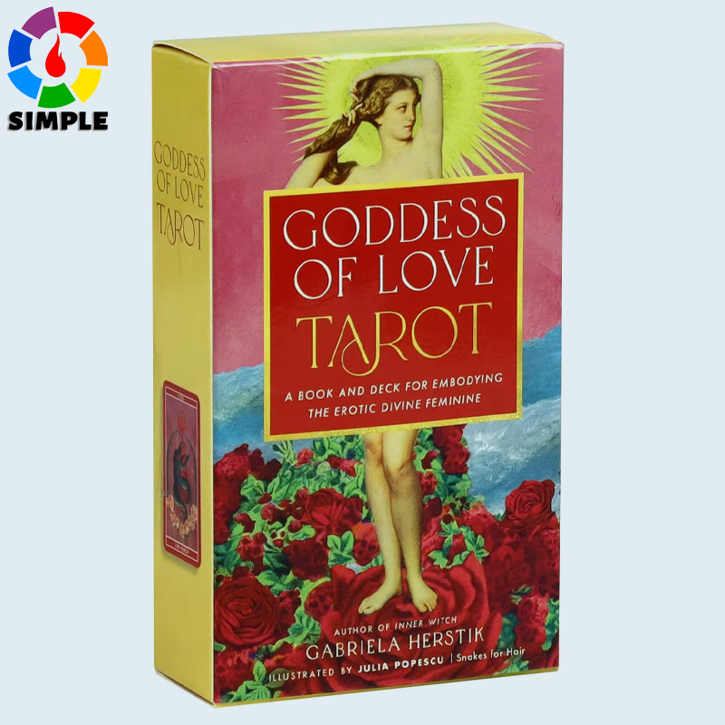 Goddess of Love Tarot Deck Cards Games  About 10X6CM