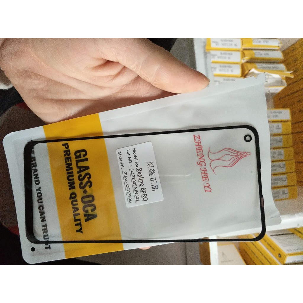 Realme 8/8 pro/q2 pro/7 pro/reno5z/5f/5 lite/4se แก้วกึ่งสําเร็จรูป