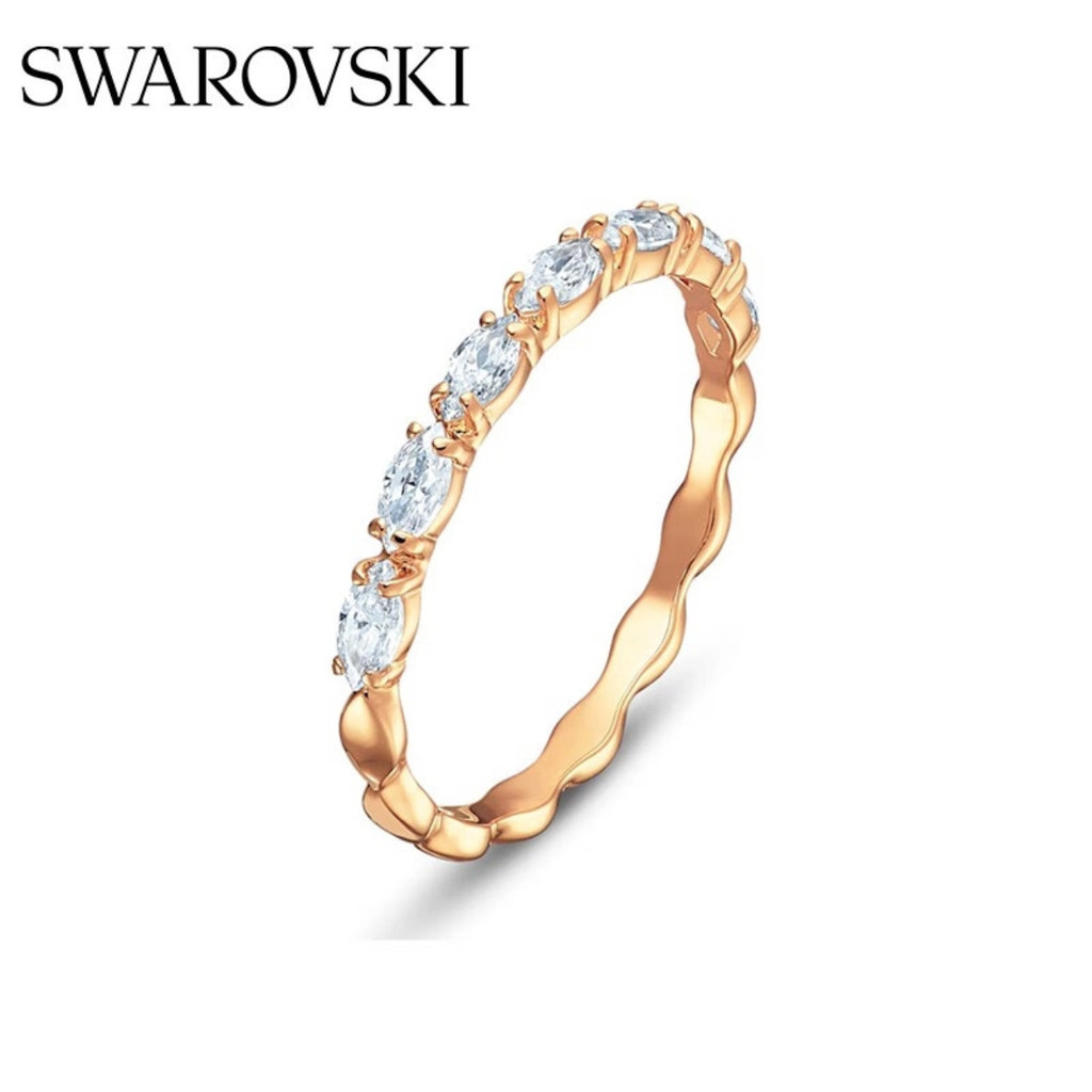 📌ส่งฟรี!  จัดส่งทันที🚚 Swarovsk VITTORE RING สง่า  เครื่องประดับหญิง  ของขวัญ - รูปที่ 2