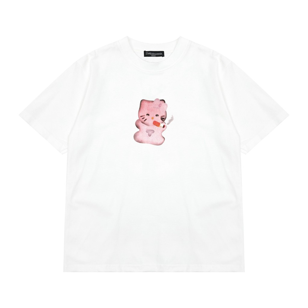 เสื้อยืด Gytha White Thanksinsomnia