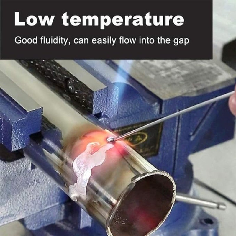 ลวดเชื่อมอลูมิเนียมสากล / ลวดเชื่อมละลายง่ายอุณหภูมิต่ํา / เครื่องมือซ่อมแซมเหล็กทองแดงอเนกประสงค์ - รูปที่ 2