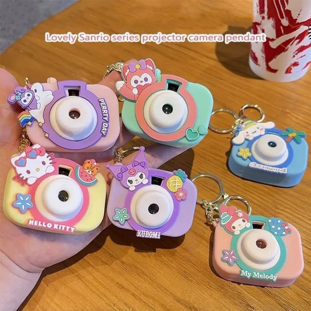 จัดส่งรวดเร็ว พวงกุญแจจี้กล้องจิ๋ว โปรเจคเตอร์ ใช้งานได้จริง  ห้อยกระเป๋า มือถือ ของเล่นของขวญเด็ก - รูปที่ 5