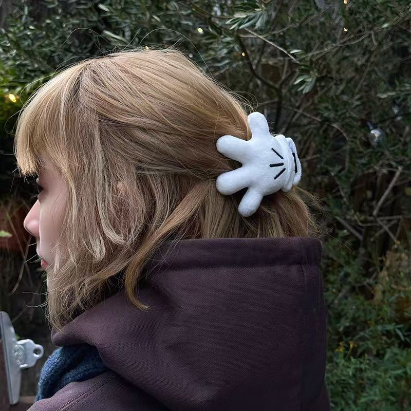 2025 กิ๊บติดผมตุ๊กตาสามมิติมิกกี้มือน้อยน่ารัก