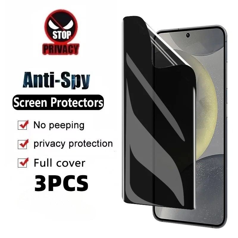 3pcs Anti Spy HD Hydrogel ฟิล์มสําหรับ Oukitel WP52 WP50 WP39 WP38 WP36 WP35 WP33 WP28 WP23 SE Pro ค