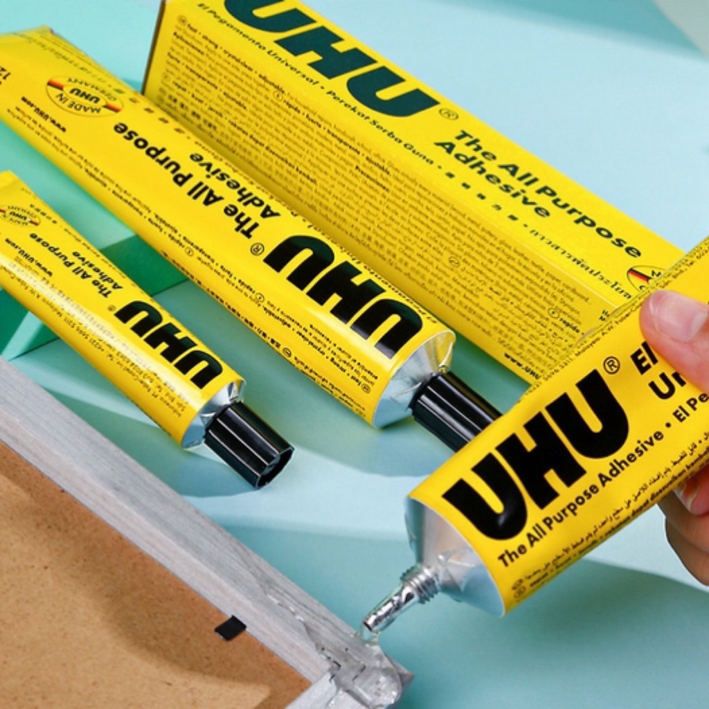 ❤ กาว UHU กาวใส glue ยึดติด ซ่อม DIY งานฝีมือ ซ่อมรองเท้า อเนกประสงค์ สารพัดประโยชน์ รุ่นอัพเกรด เพิ่มความเหนียวแน่น ❤