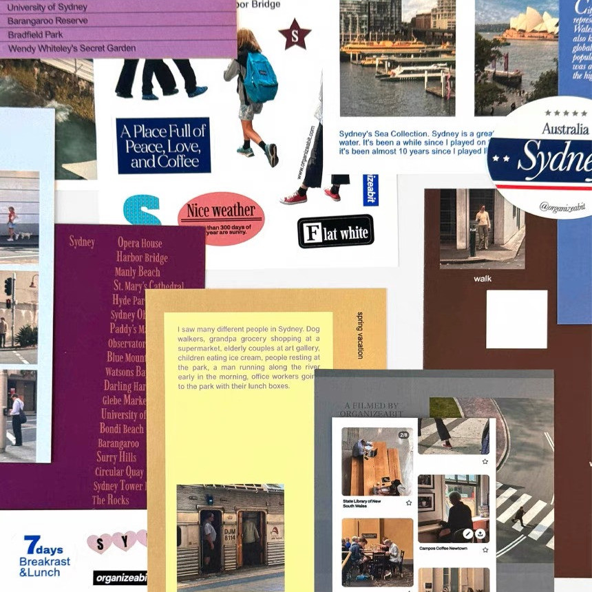 Ins สไตล์สไตล์เดียวกัน Travel Theme สติกเกอร์แพ็ควัสดุการ์ดแพ็คคู่มือโทรศัพท์มือถือ iPad ตกแต่ง Photo Props