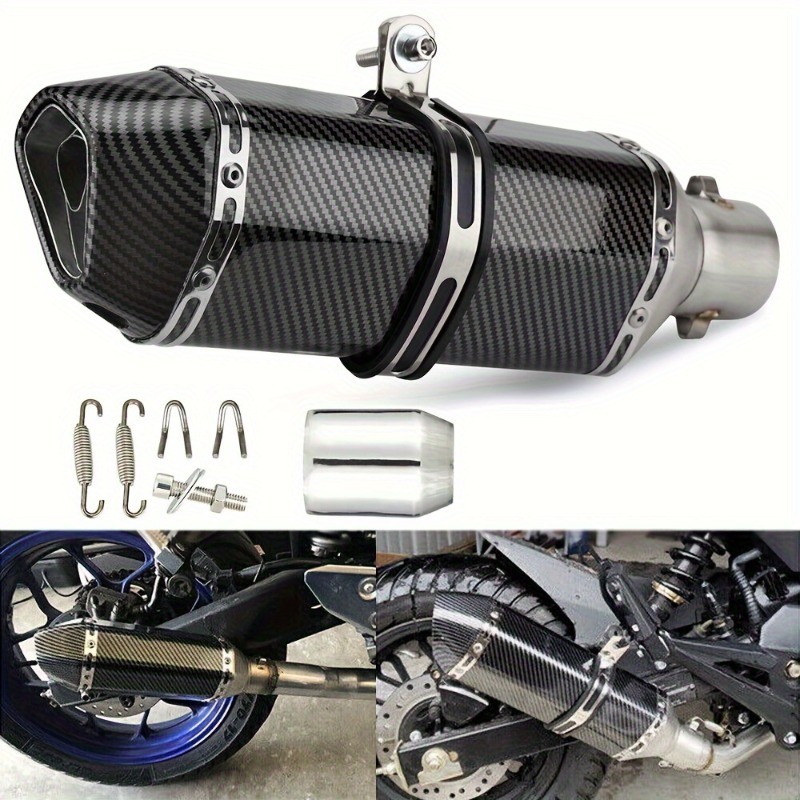 Stealthflow Universal Exhaust Silencer - Aerospace-Grade Titanium DB Killer พร้อม 360° ปรับเสียงรบกว