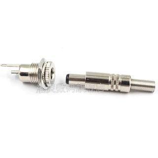 ปลั๊กไฟ DC DC099 ซ็อกเก็ต 5.5X2.1 มม.โลหะ DC ชายหญิงหัวหญิงหัวลวดเชื่อมประเภท DC5525 หัว