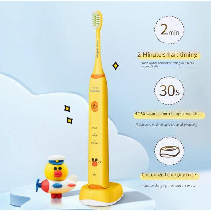 Philips HX2482 แปรงสีฟันไฟฟ้า Collaboration LINE FRIENDS (Sally Limited Adult Edition) ราคา ถูกที่สุด ดีลบีเคเค แกลเลอรีภาพที่ 5