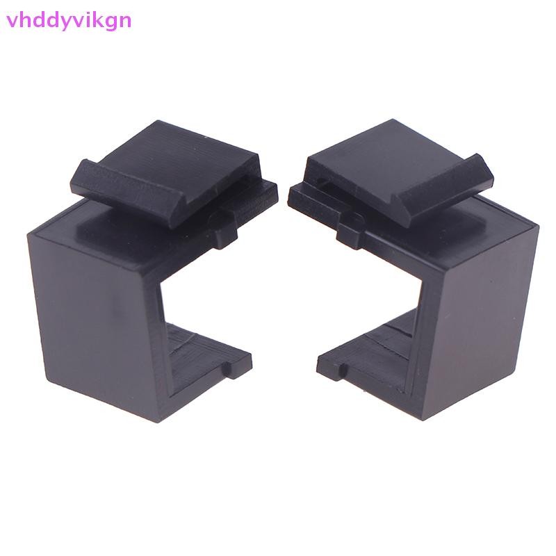 VHDD 10 PCS ZoeRax RJ45 Keystone แจ็คแทรกสําหรับบรรจุเปล่า Keystone แผ่นผนังและ Patch แผง TH