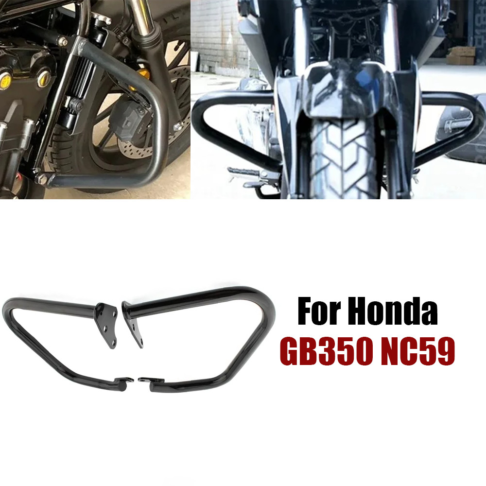 เครื่องยนต์รถจักรยานยนต์ Guard Crash Bar กันชนป้องกันความปลอดภัยสําหรับ Honda GB350 CB350S 2021 GB35