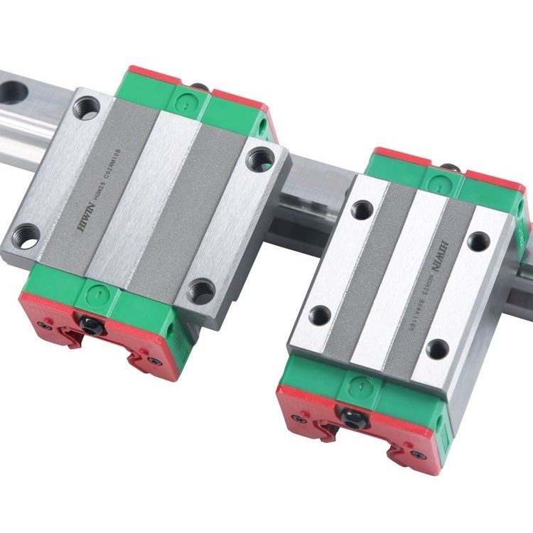 ไต้หวันเลื่อนเงิน hgh25 CA egh hgw 15 20 35 45 CC MG รางเลื่อนเชิงเส้น