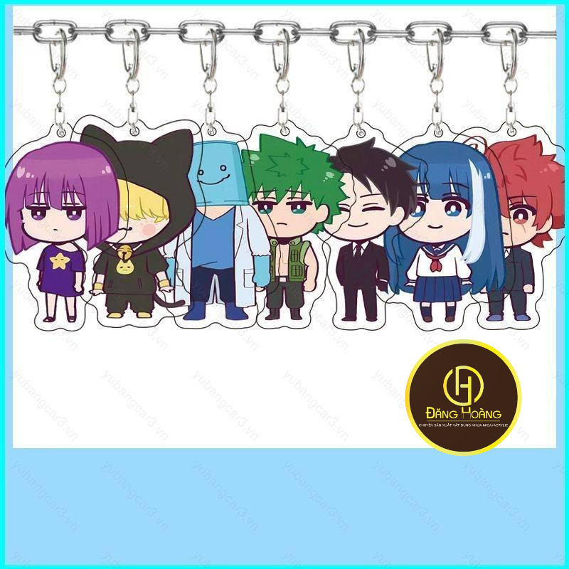 [Yb3] Mission Yozakura Family Taiyo Asano Mutsumi Kyoichiro Yozakura พวงกุญแจอะคริลิคกระเป๋าพวงกุญแจ