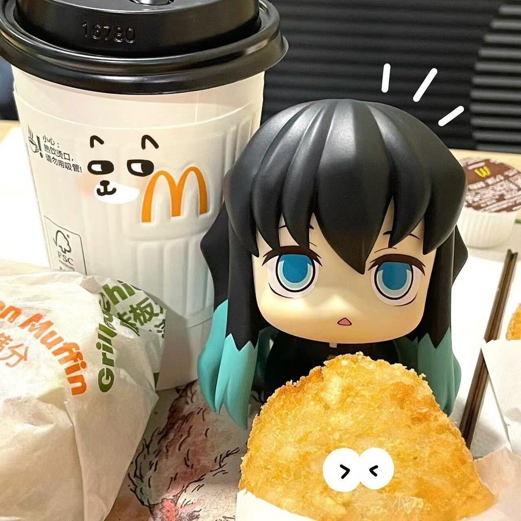 พร้อมส่ง muichiro figure Demon Slayer lookup Tomito Muichiro Tomioka Giyuu รูปอะนิเมะรุ่น