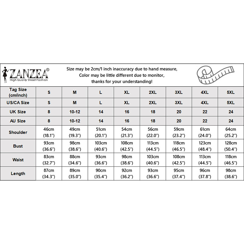ZANZEA تنورة كورية A-Line بجيوب — صورة 2