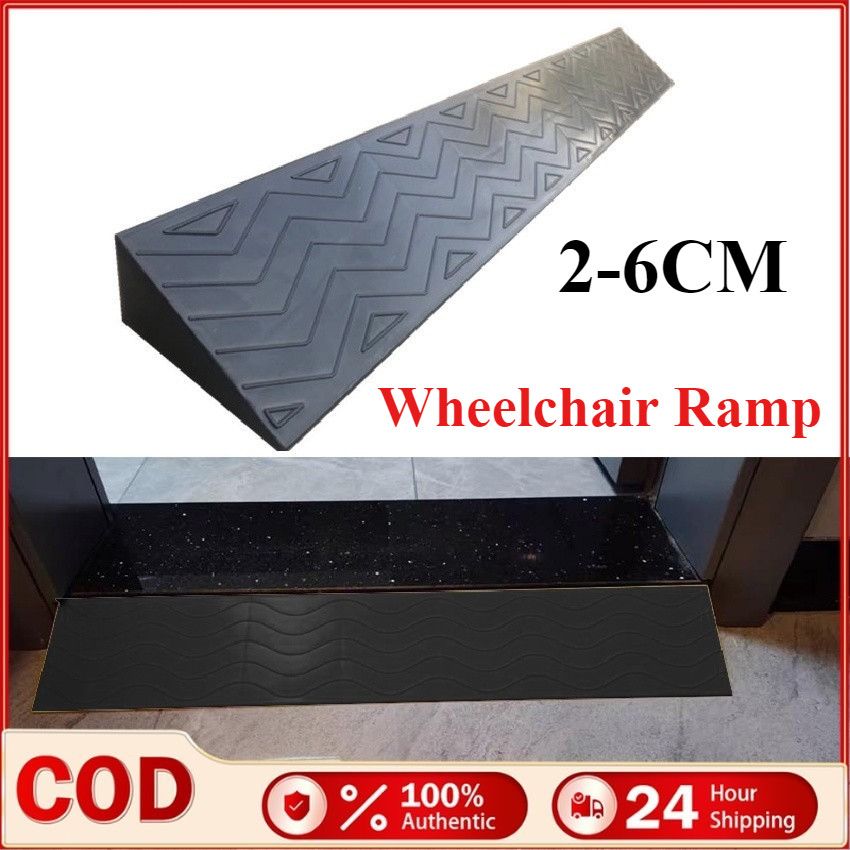 ความสูง 2-6 ซม.ในร่ม Ramp Mat พลาสติก Uphill Mat รถเข็น Ramp ในครัวเรือนในร่ม Sweeping Robot Climbing Slope Board
