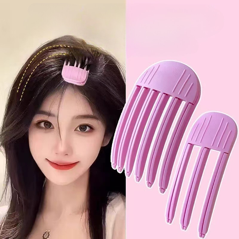 แฟชั่นเกาหลี High-top ทรงผม Artifact Fluffy Simple Hairpin อุปกรณ์เสริมผมสําหรับผู้หญิง