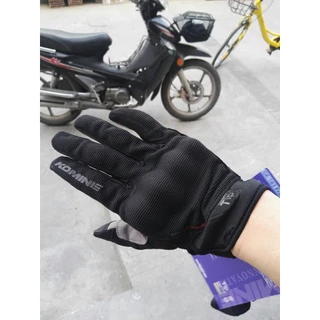 โคมีน ก.ค 183 ป้องกันถุงมือตาข่ายมือขี่รถจักรยานยนต์ถุงมือขี่ฤดูร้อนถุงมือหน้าจอสัมผัส