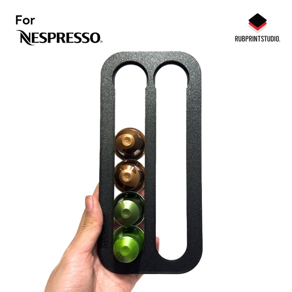 ชั้นวางกาแฟแคปซูล สำหรับติดผนัง ตู้เย็น Nespresso Capsule Sleeve แท่นวางแคปซูล ที่ใส่แคปซูลกาแฟ