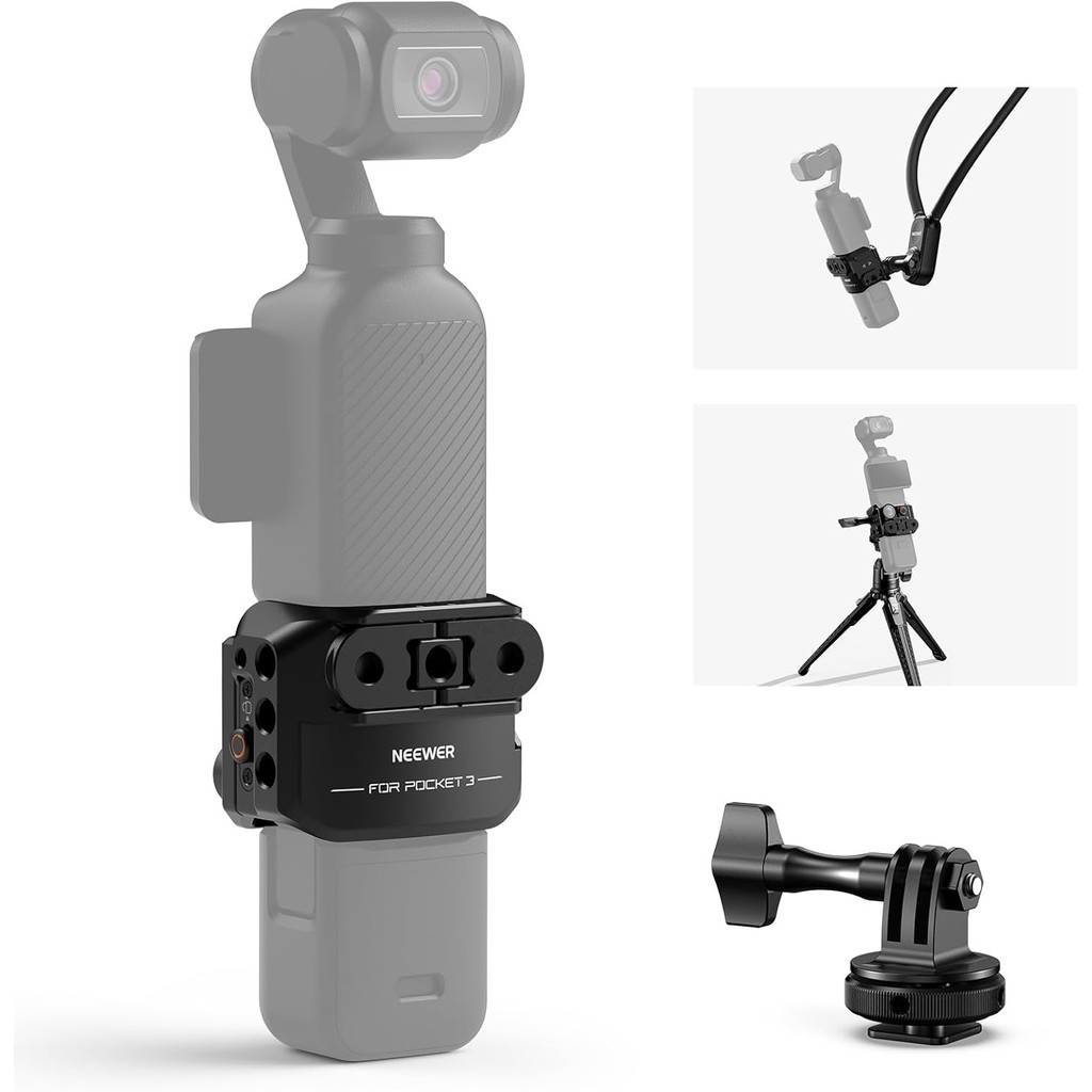 Neewer AC009 กล้องกิมบอลกรงกล้องแอคชั่นแคมเมราเข้ากันได้กับ DJI Osmo Pocket 3