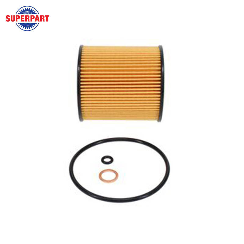 กรองเครื่อง BMW 325I E90 ปี 2005-2011 2.5B N52 BOSCH-กระดาษ (0986AF1178)