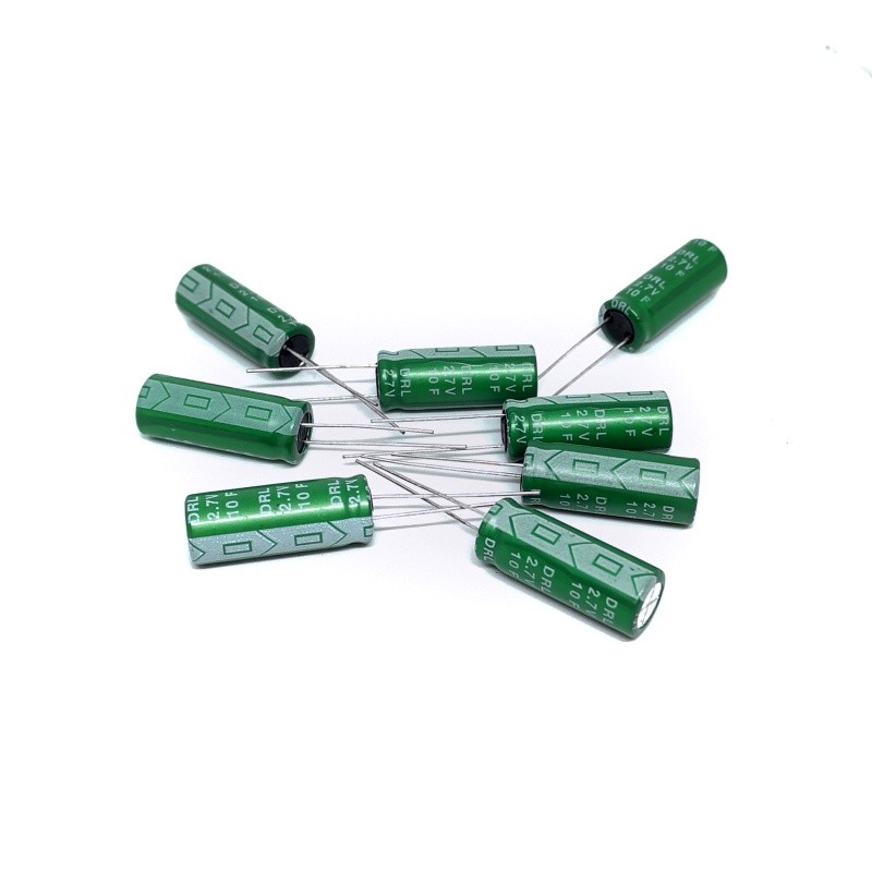 1/2/5/10 ชิ้น 2.7V Super Farad Capacitor 0.3F/0.8F/1F/1.5F/2F/3F/4F/5F/7F/10F/15F/18F/30F/35F/50F