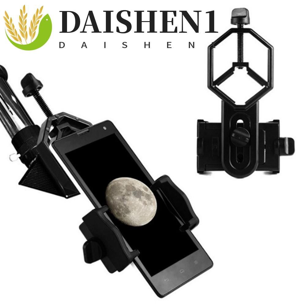 Daishen1 โทรศัพท์มือถืออะแดปเตอร์ Mount ปฏิบัติ Spotting ขอบเขตผู้ถือกล้องโทรทรรศน์คลิปโทรศัพท์มือถือกล้องจุลทรรศน์วงเล็บ