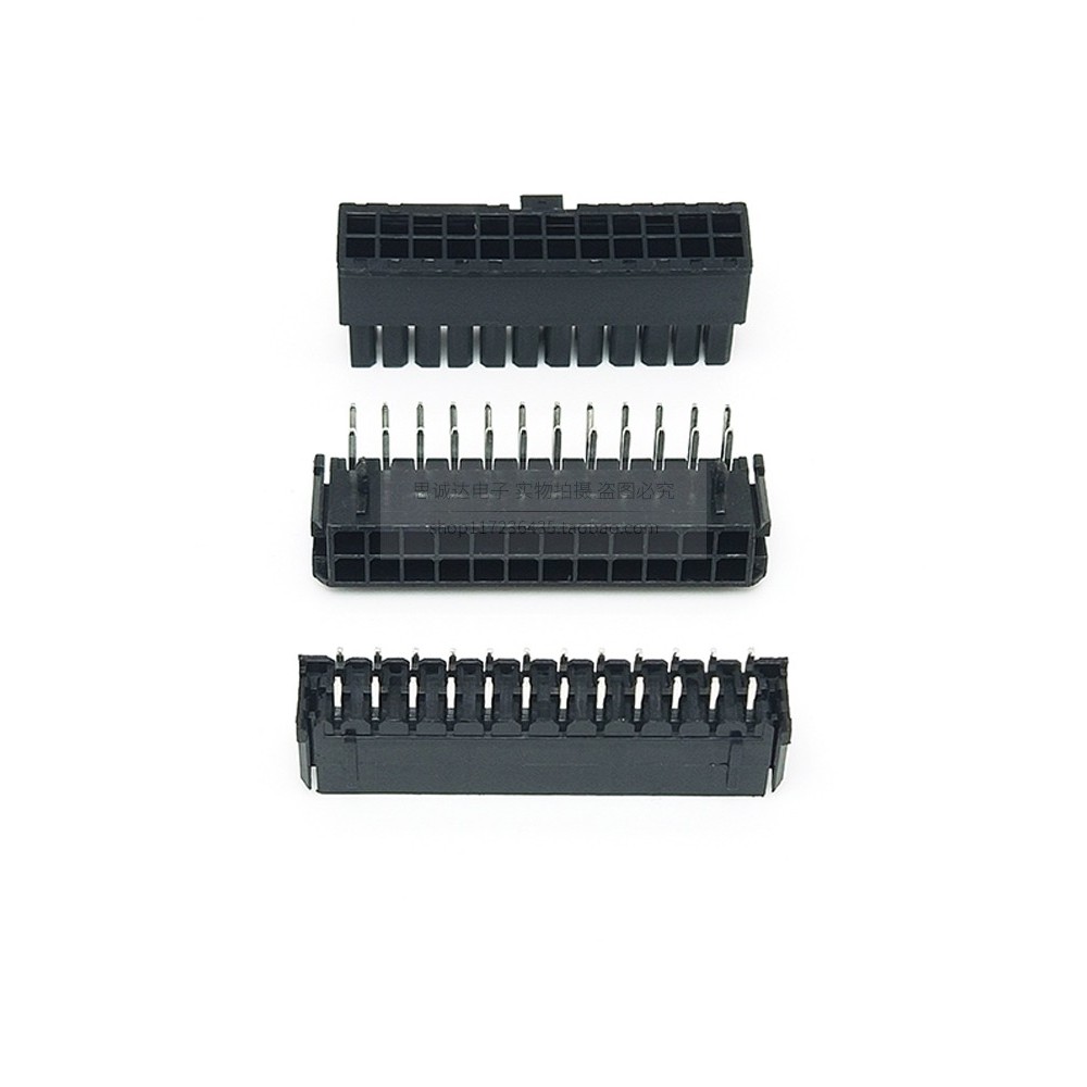 43045 ซ็อกเก็ตขาโค้งตรง MX3.0 มม.ขั้วต่อแถวคู่ 43025 ซ็อกเก็ตขาโค้ง 2 * 2/3/4/5/6/7P/8P Connector - รูปที่ 2